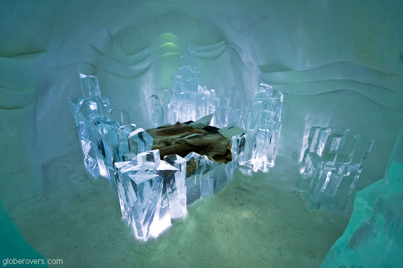 Ice Hotel, Village of Jukkasjärvi, Sweden