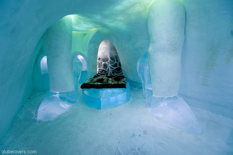 Ice Hotel, Village of Jukkasjärvi, Sweden