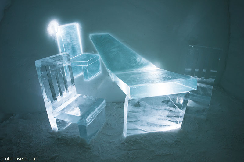 Ice Hotel, Village of Jukkasjärvi, Sweden