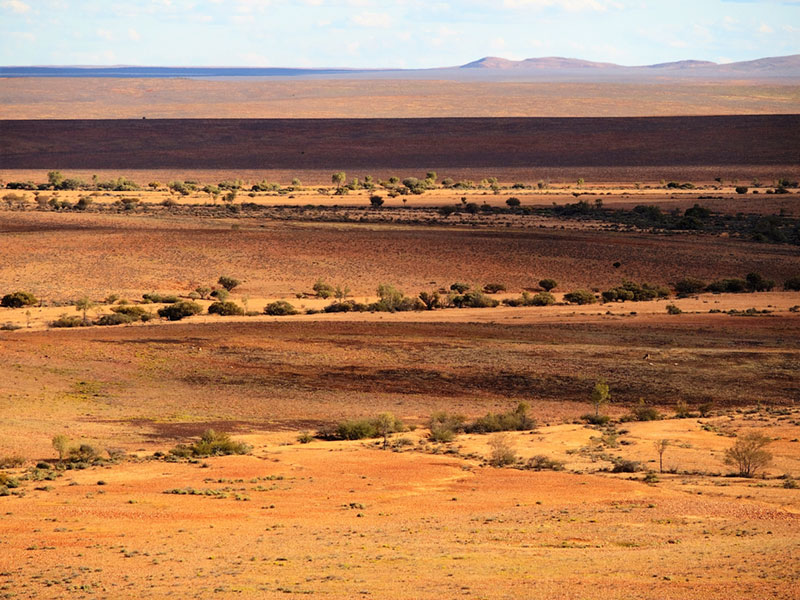 Plains from Jump-up Loop Road Lookout, Australia