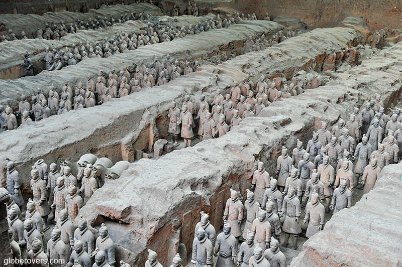 Terracotta Warriors, Xian, China
