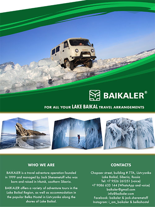 Baikaler Tour Operator, Lake Baikal, Siberia, Russia