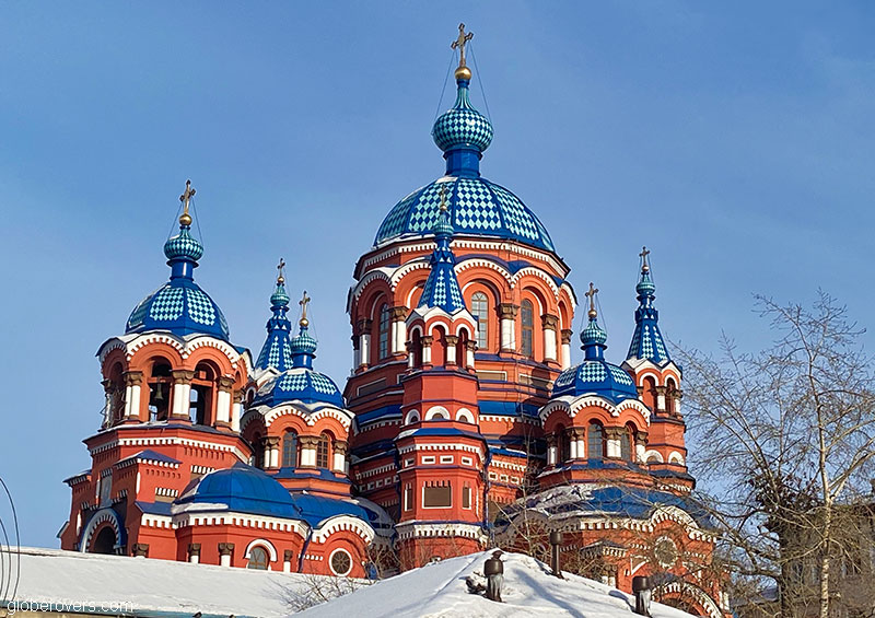 Kazansky Church (Church of Our Lady of Kazan), Irkutsk, Siberia, Russia
