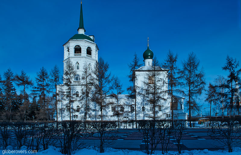 The Spasskaya church of Our Saviour, Irkutsk, Siberia, Russia