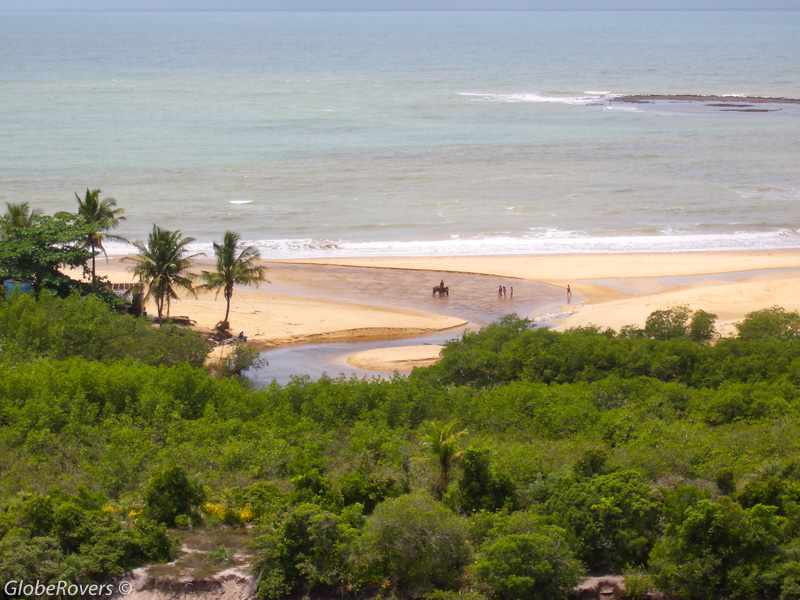 Beach of Trancoso, Bahia State, Brazil