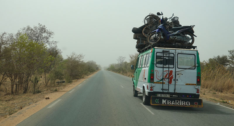 Roads of Burkina Faso