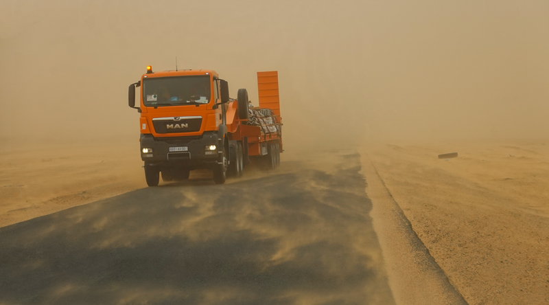 West-Africa-Mauritania-Sandstorm