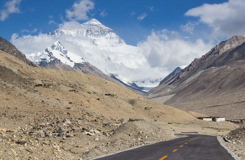 Mount Everest, Himalayas, Tibet
