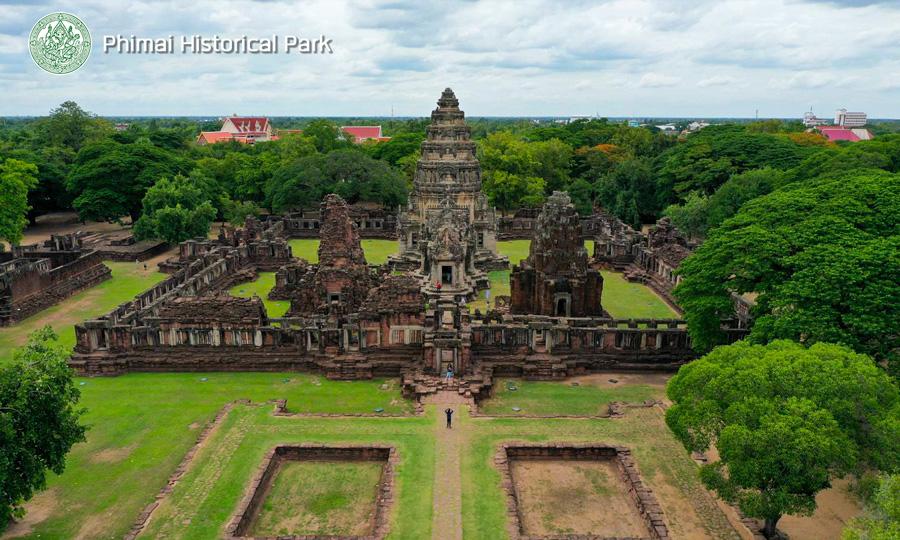Phimai temple complex ruins Thailand