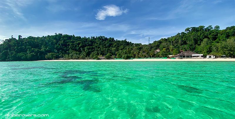 Eastern beach of Koh Ngai.