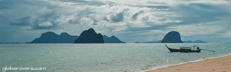 Views from the eastern beach of Koh Ngai. Thailand