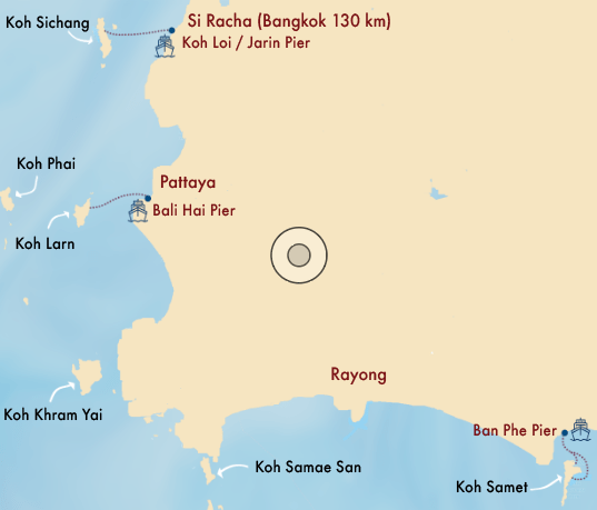 MAP Northern Gulf of Thailand