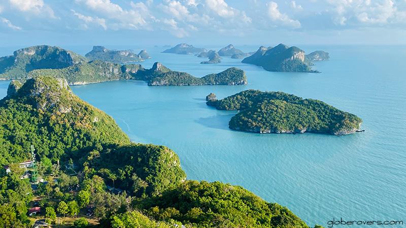 Viewpoint at Kha Bay, Ko Wua Ta Lap Island, Mu Ko Ang Thong National Park, Thailand