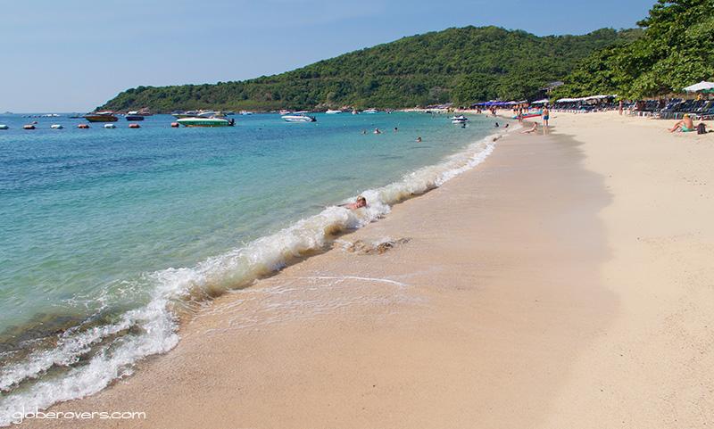 Nual Beach (Monkey Beach), Koh Lan (Koh Larn), near Pattaya, Thailand