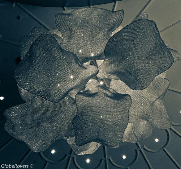 Ceiling of a casino in Macau