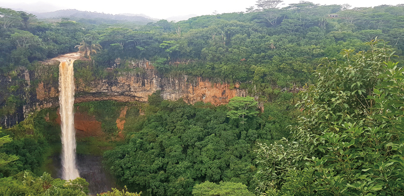 Chamarel Waterfall
