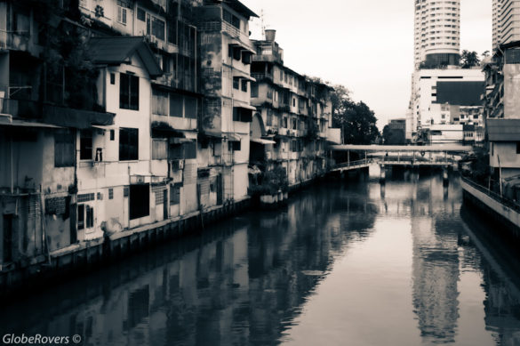 Khlong Saen Saep Canal, Bangkok, THAILAND