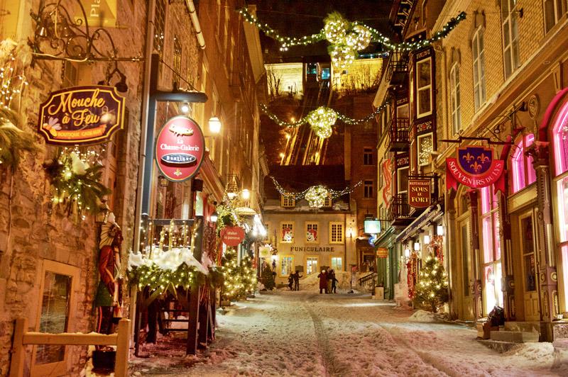 Lower Town (Basse-Ville) of Old Québec (Vieux-Québec), Quebec City, Canada