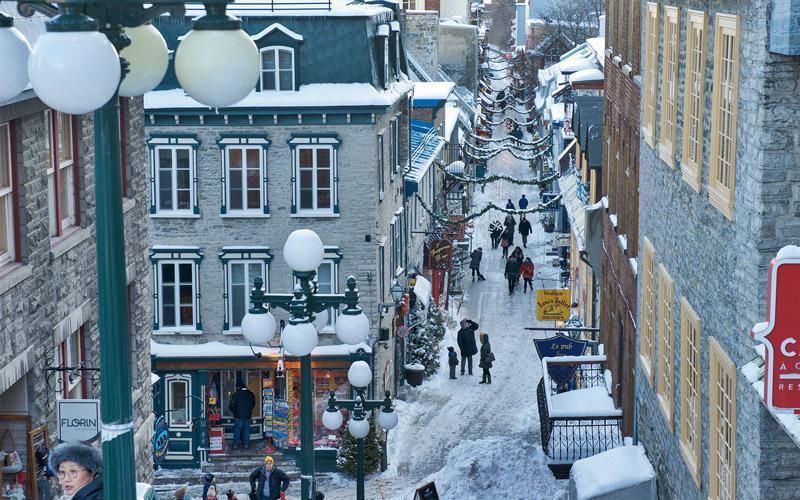 Lower Town (Basse-Ville) of Old Québec (Vieux-Québec), Quebec City, Canada