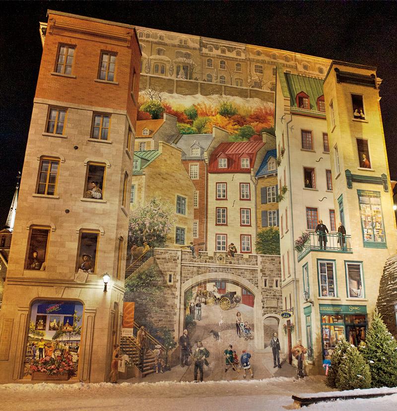 Lower Town (Basse-Ville) of Old Québec (Vieux-Québec), Quebec City, Canada