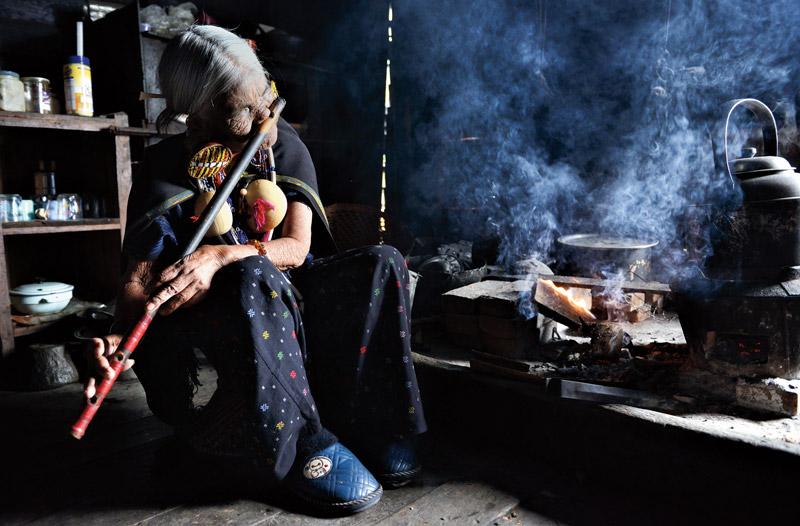 Gilad Fiskus Myanmar Tattooed Faces women