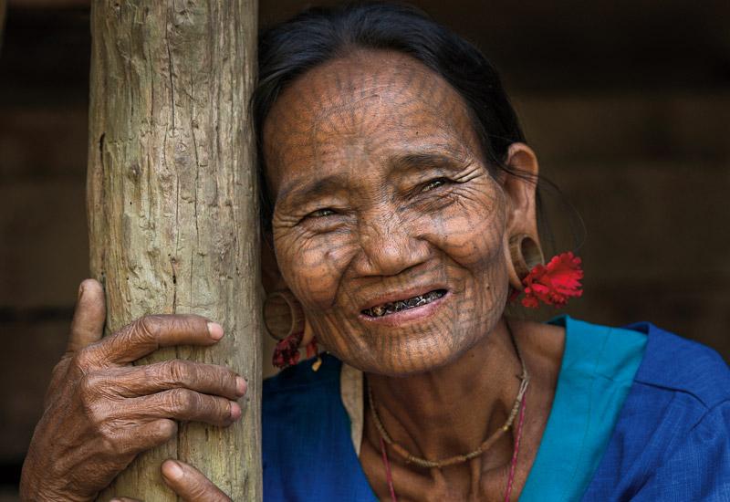 Gilad Fiskus Myanmar Tattooed Faces women