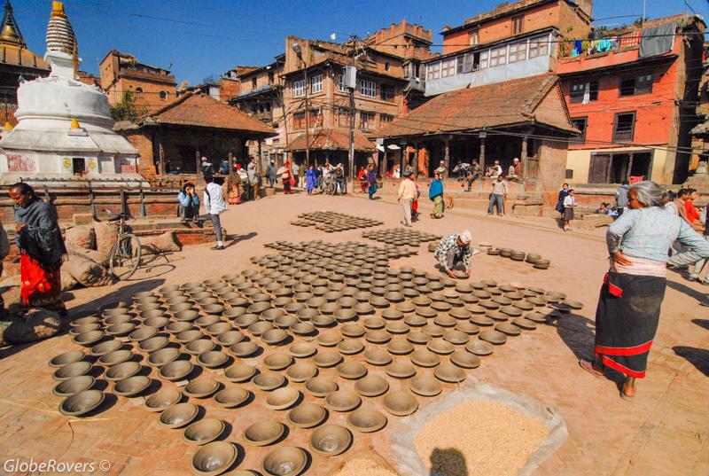 Potters' Square, Bhaktapur, Nepal