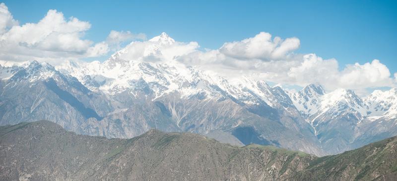 Flying with PIA between Islamabad and Gilgit, PAKISTAN
