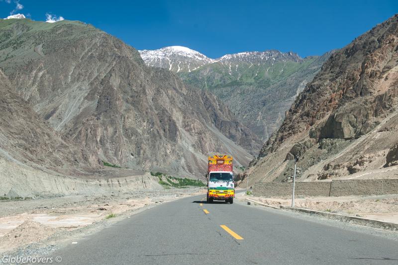 North of Gilgit towards the Hunza Valley, PAKISTAN