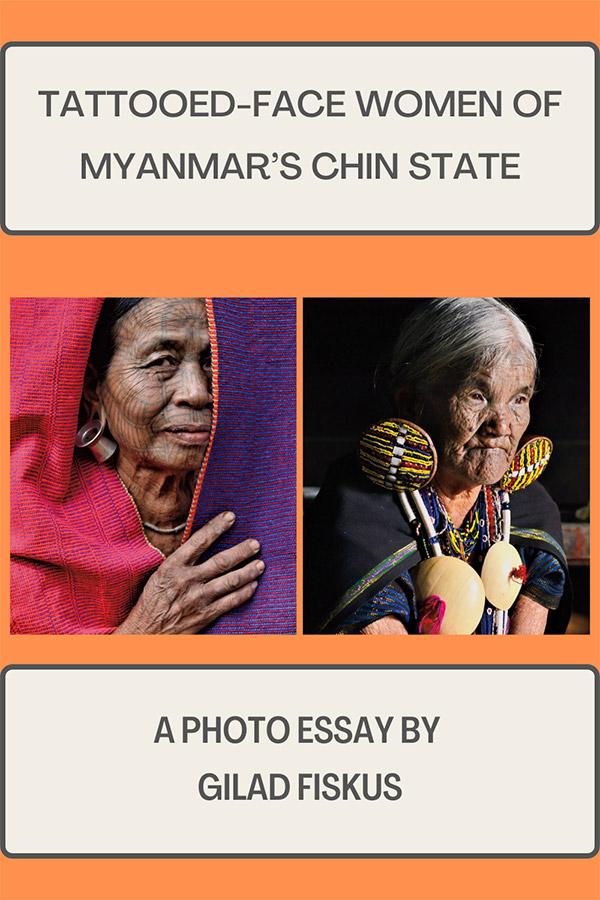 PINTEREST-Gilad Fiskus Myanmar Tattooed Faces women