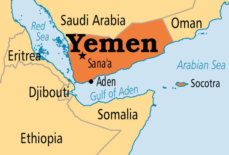 Map of Yemen