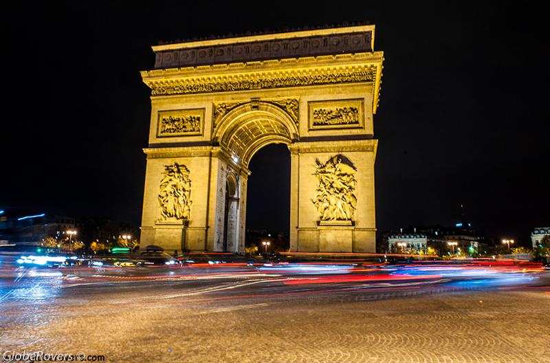Arc de Triomphe, Paris, FRANCE