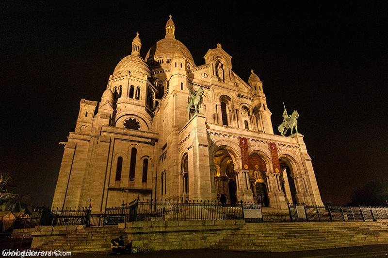 La Basilique du Sacré Cœur de Montmartre, Paris, France