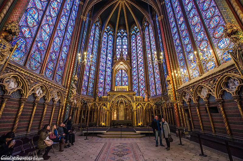 Sainte Chapelle on Île de la Cité, Paris, FRANCE