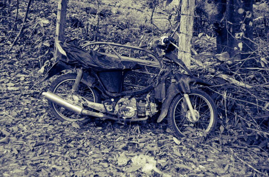 Thailand Rusted Motorbike 