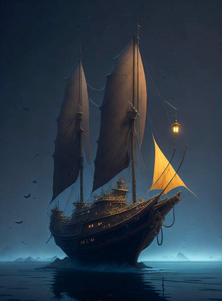 the pirate ship of the witch
