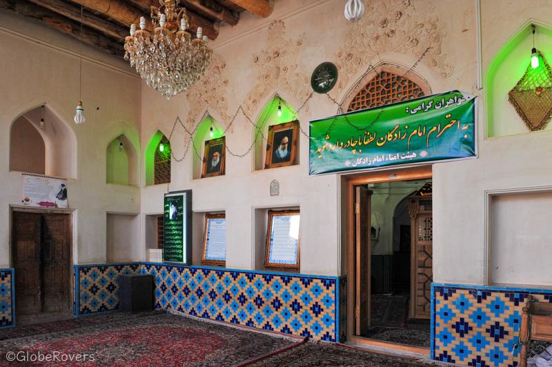 The Zeyaratgah Shrine, village of Abyaneh, outside Kashan, IRAN