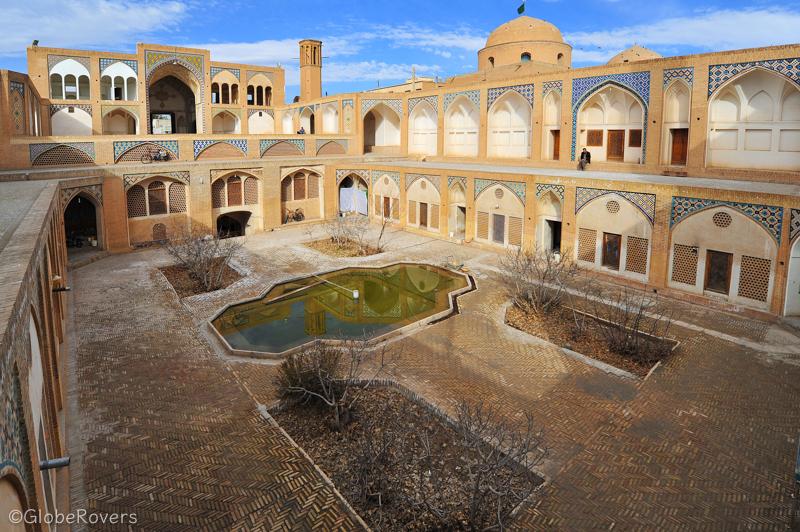 Masjed e Agha Borzog mosque and madraseh, Kashan, IRAN