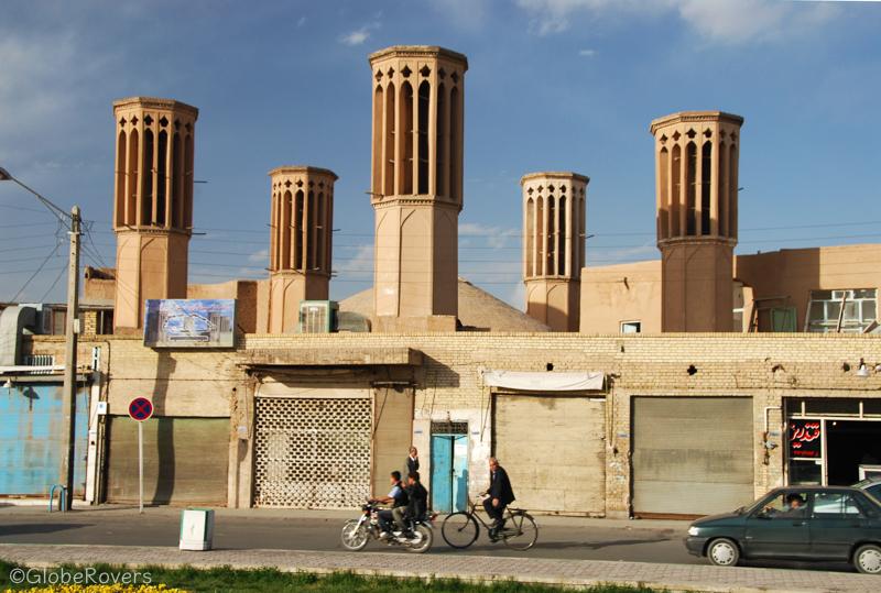 Badgirs (wind towers), Yazd, Iran