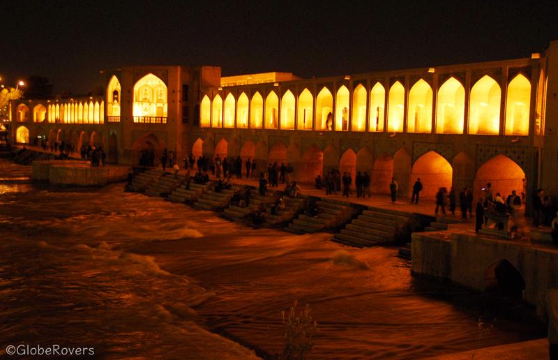 Khaju Bridge, Esfahan, Iran