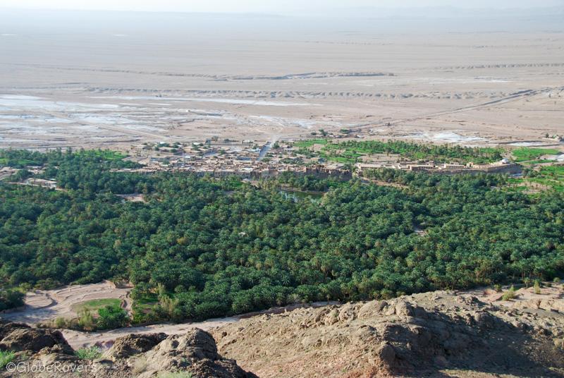 View from nearby hills, Garmeh, Iran