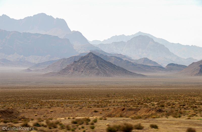 Driving Yazd to Kharanaq, Iran