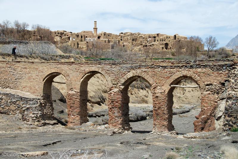 Aqueduct near Kharanaq, Iran