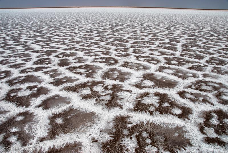 Salt Flats north of Garmeh, Iran