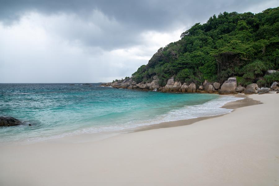 Bamboo Beach Boulder Island Myanmar