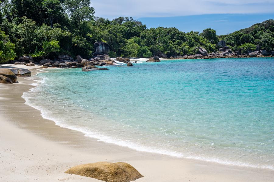 Moken Beach Boulder Island Myanmar