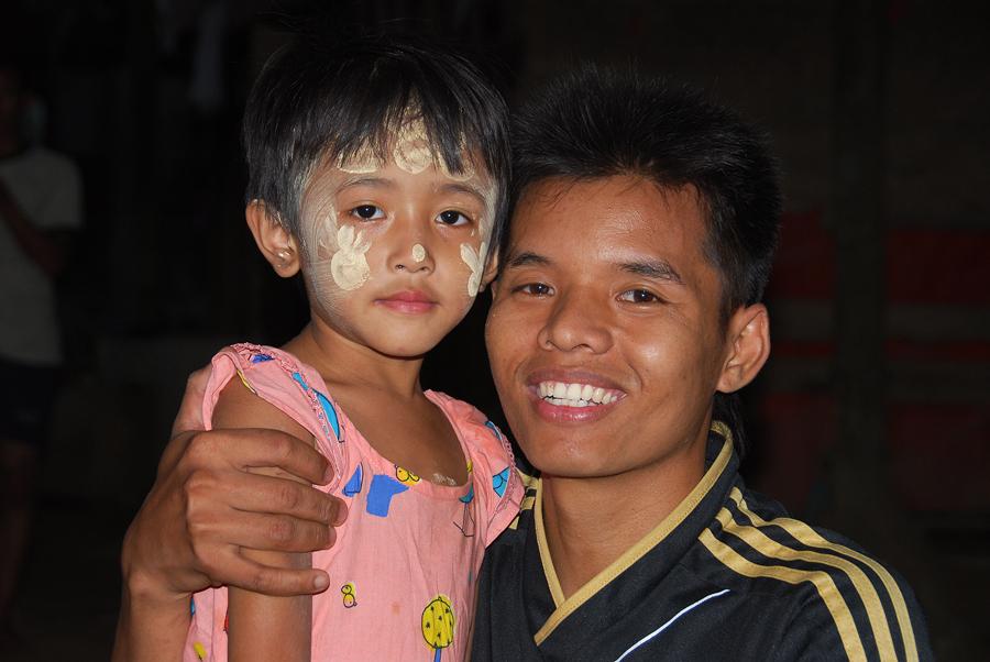 Myanmar family people 1