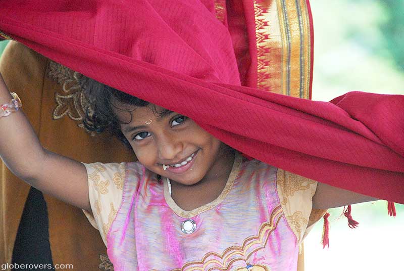 Girl, Varkala Beach, Kerala, INDIA