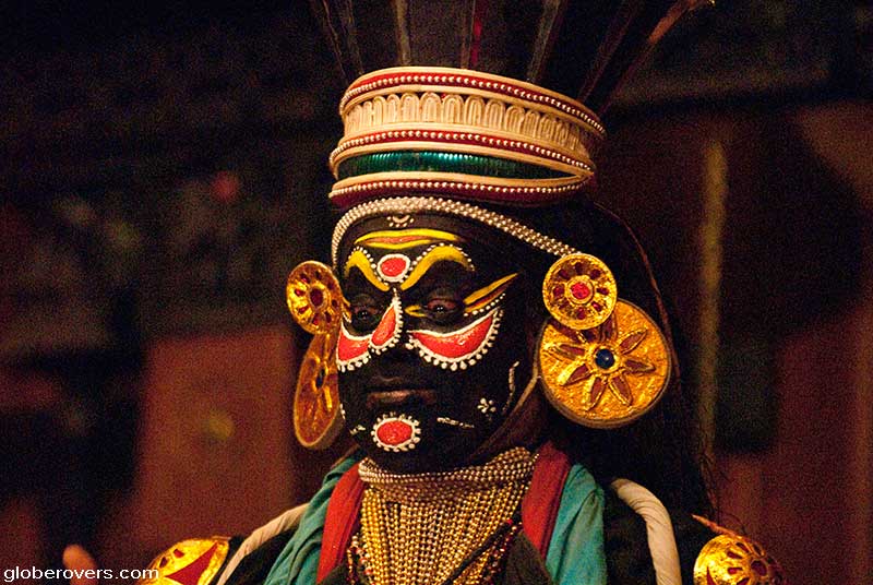 Kathakali dance performance, Kochi, Kerala, INDIA