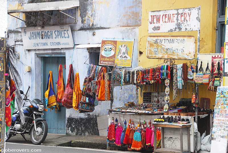 Shops in Kochi, Kerala, INDIA